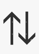 A black arrows pointing up

Description automatically generated
