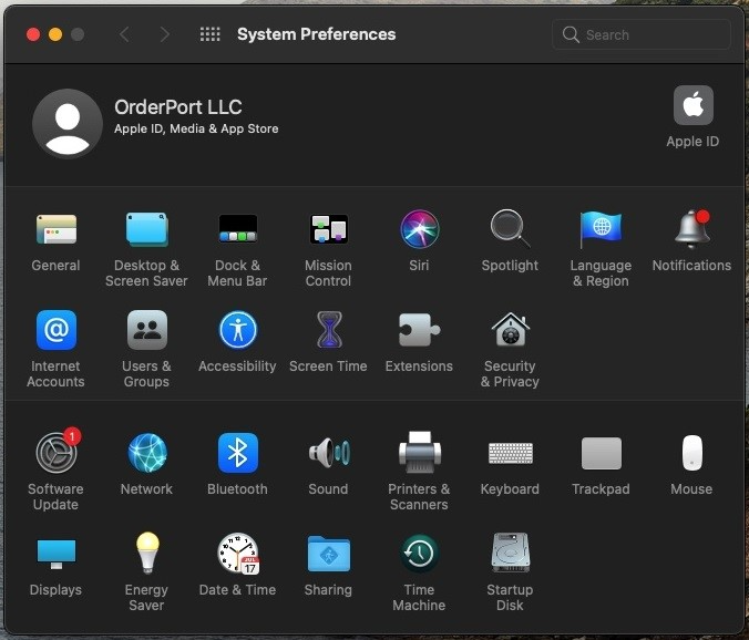 A screenshot of a computer Description automatically generated