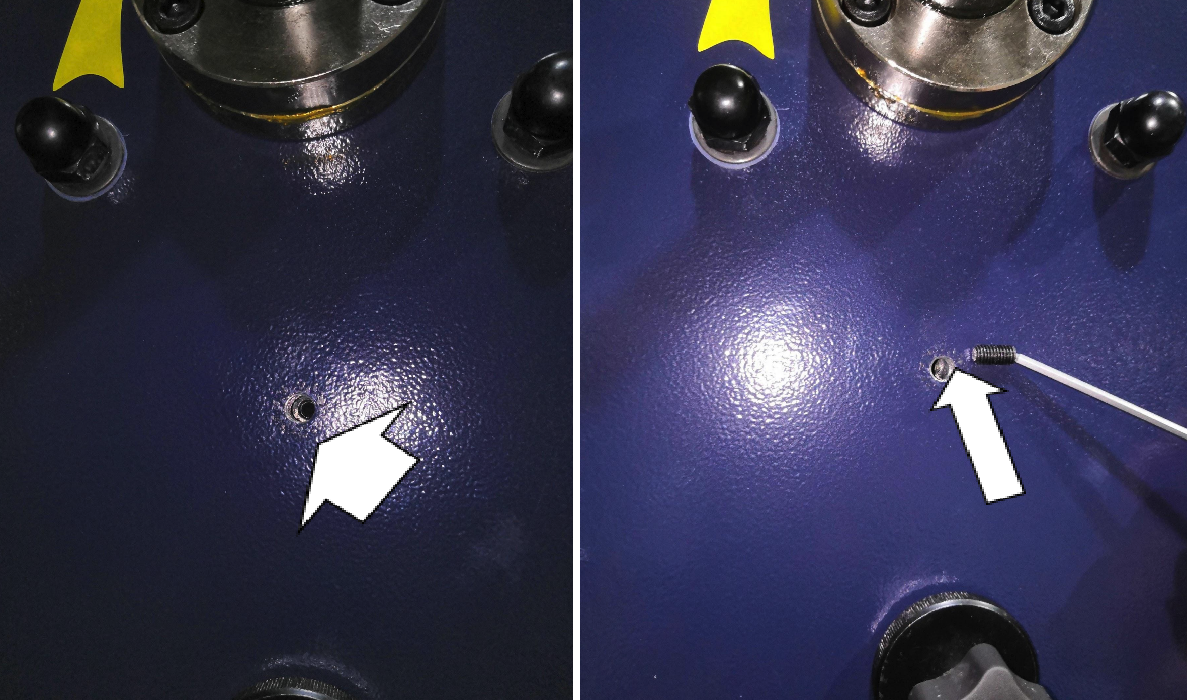 Step 2C — Lifting Rod Locking Screw
