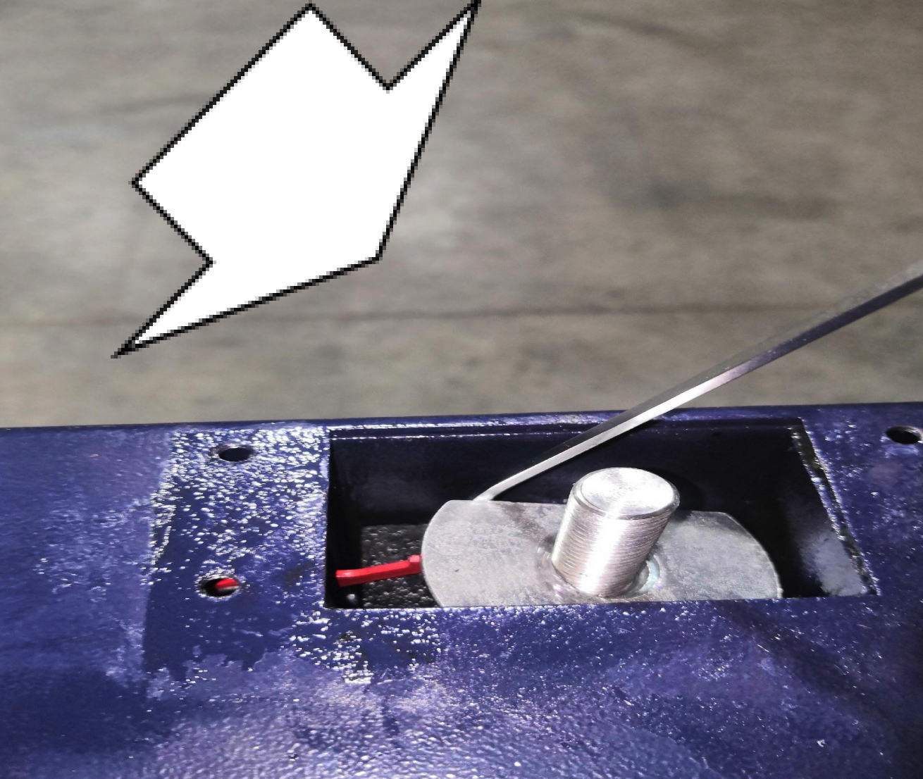 Step 5B — Tension Pointer Positioning