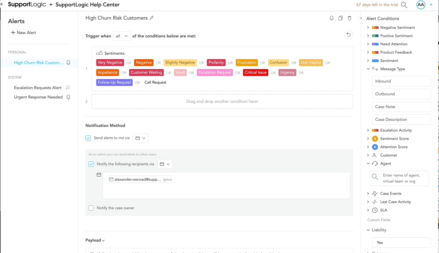 SupportLogic Best Practice Help & Support Portal