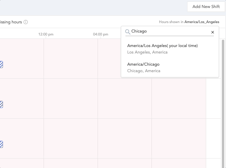 Add New Shift animated walk-through.