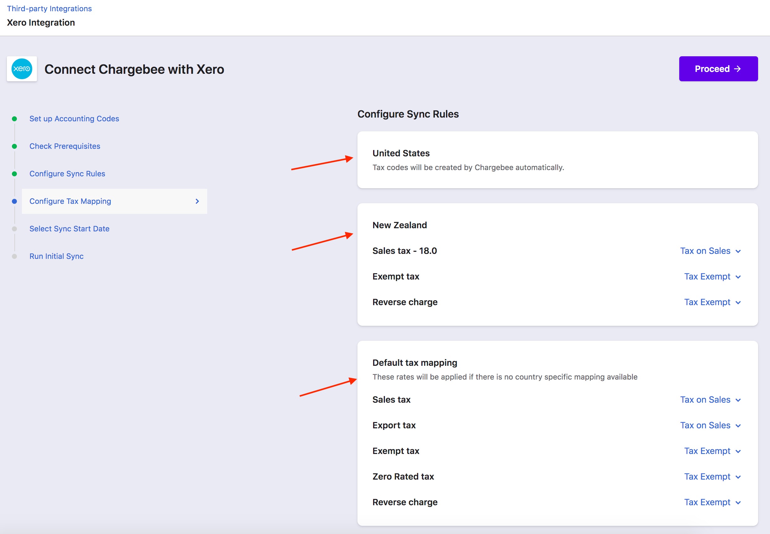 What is Default Sales Tax in Xero integrations? Chargebee Help Center