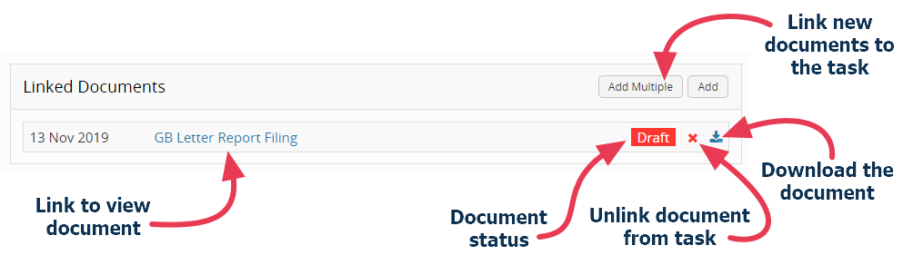 Link A Document To A Task Help Centre Link A Document To A Task Help Centre