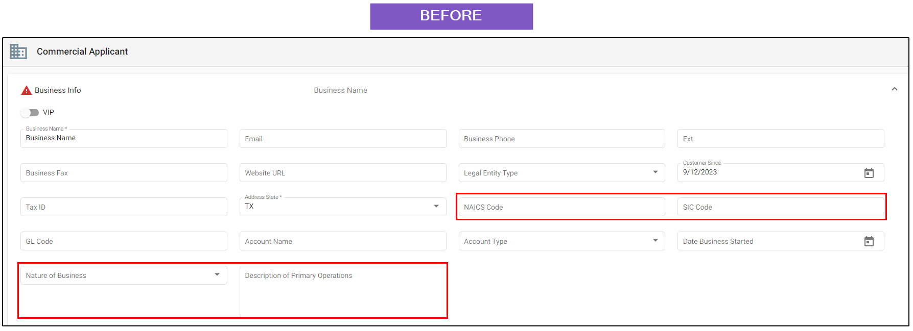 Management System NAICS Code Lookup for Commercial Accounts EZLynx