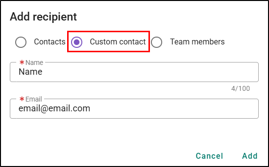 You can create a custom contact that will not write back to the applicant records.