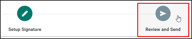 Click the next step in the Stepper to move to the next step.