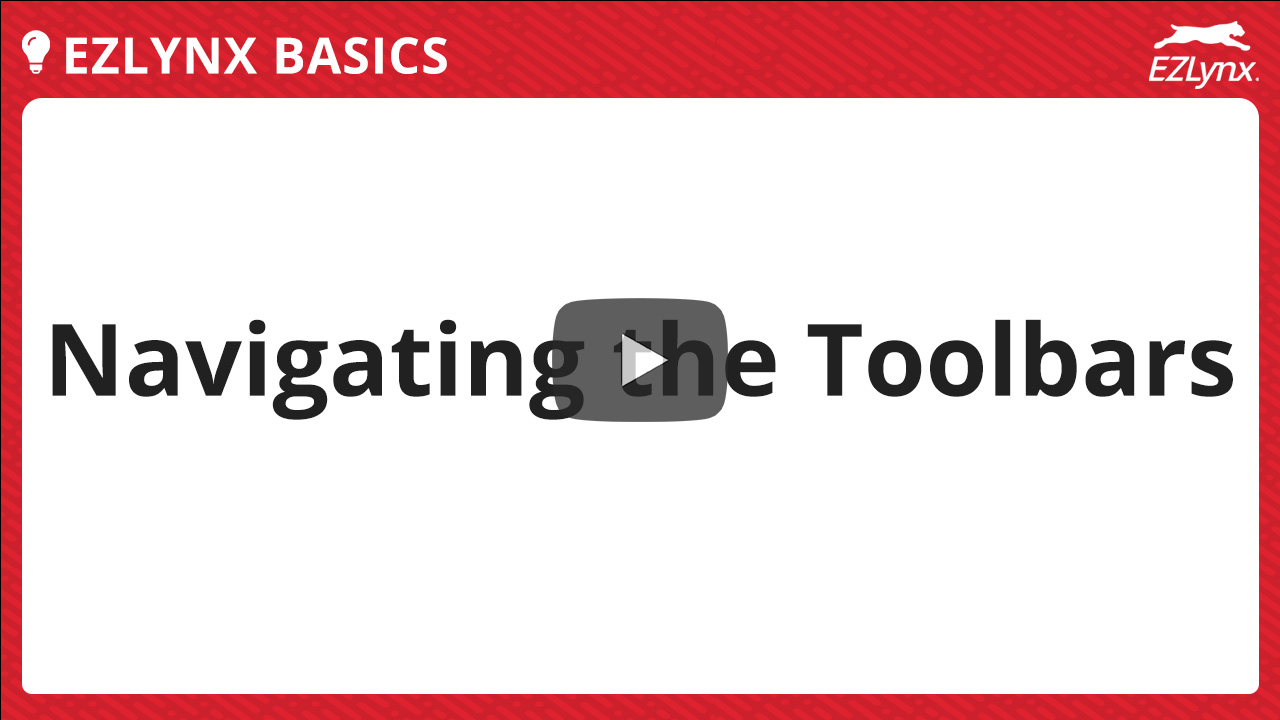 Navigating the Toolbars video link image