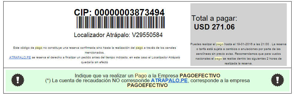 C mo Debo Hacer El Pago De Mi Reserva De Vuelos Si Eleg Pago Efectivo C mo Debo Hacer El Pago De Mi Reserva De Vuelos Si Eleg Pago Efectivo