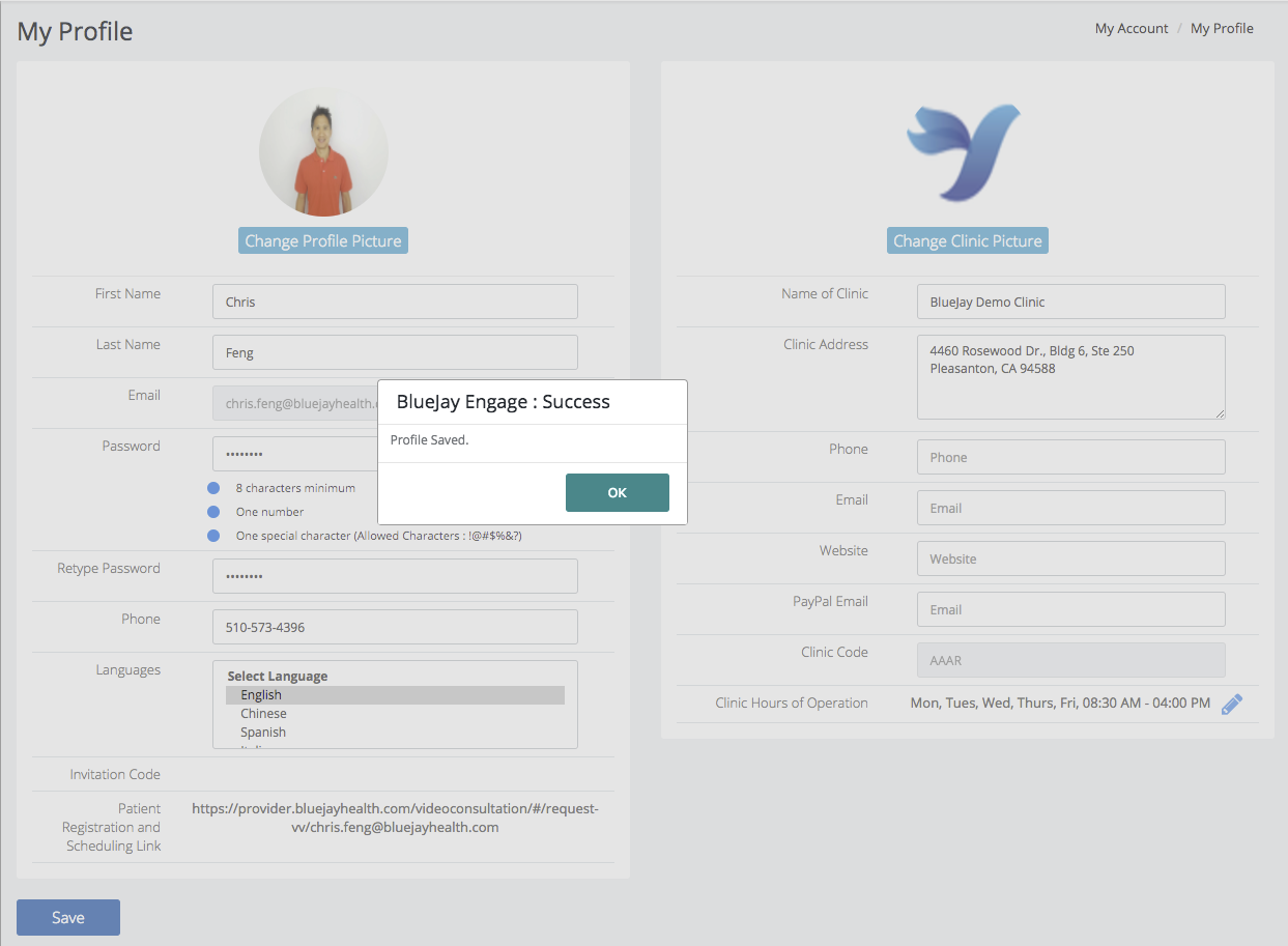 How To Login And Change My Password BlueJay Mobile Health Inc