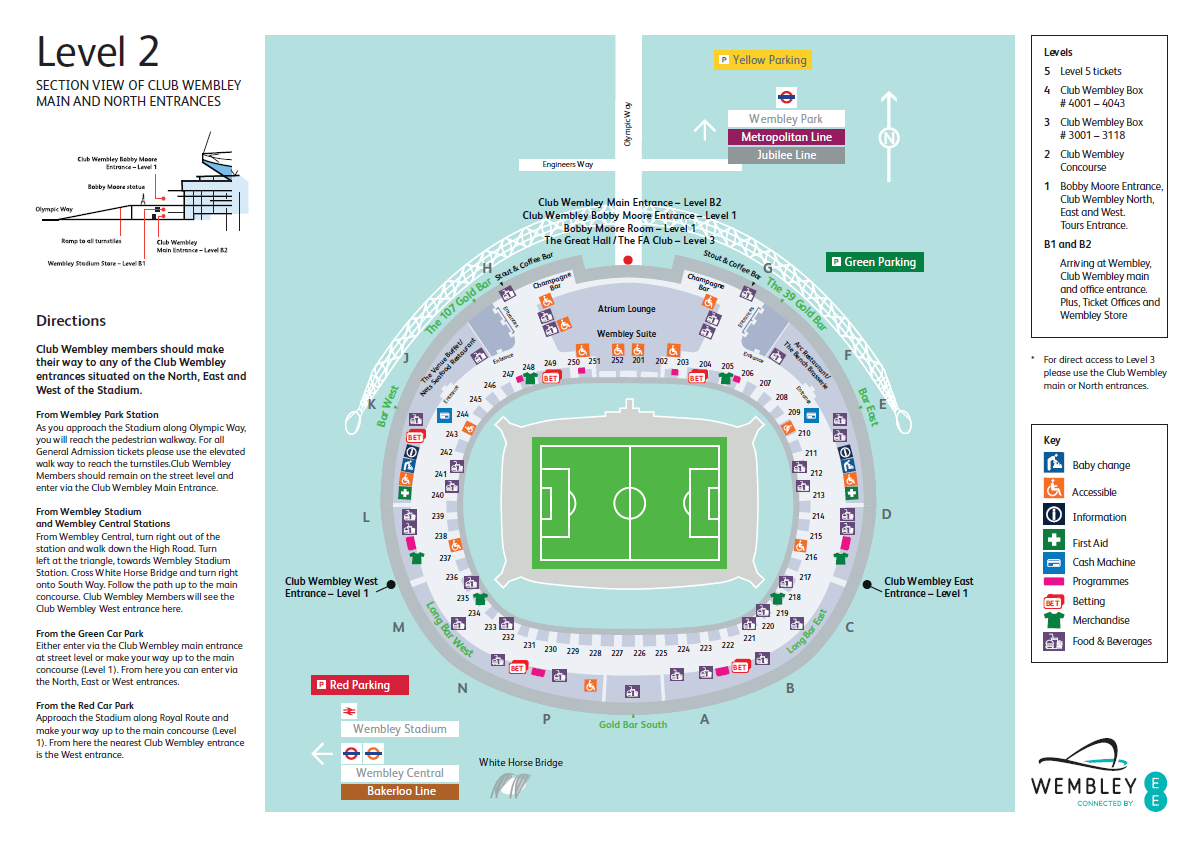 Accessible Toilets & Changing Facilities : Wembley Support Portal