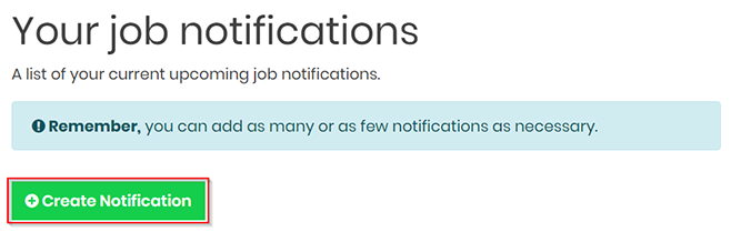 GetGot job notifications