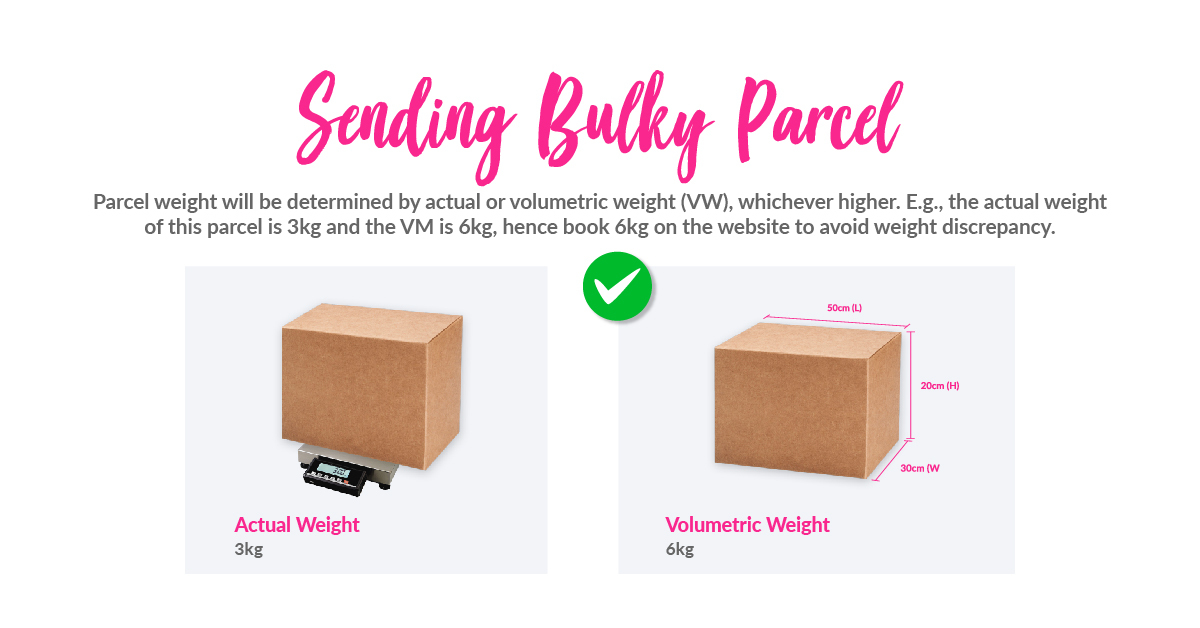 How to avoid misdeclared parcel weight? EasyParcel (Singapore) Help