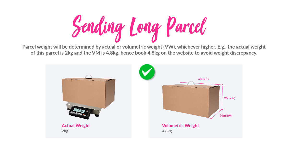 How to avoid misdeclared parcel weight? EasyParcel (Singapore) Help
