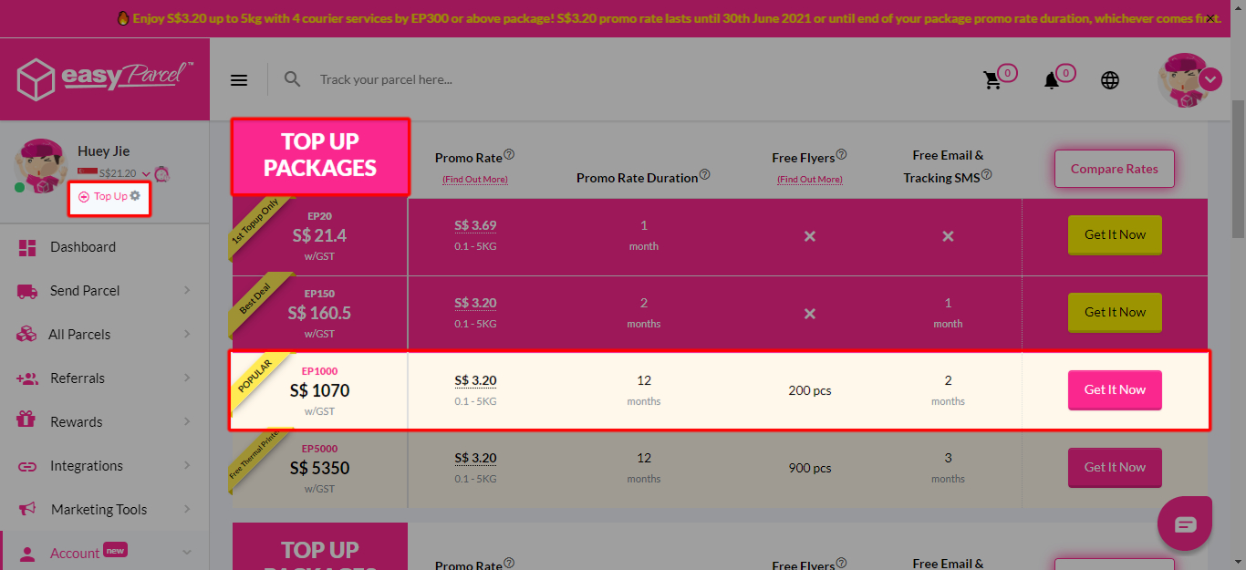 How to avoid misdeclared parcel weight? EasyParcel (Singapore) Help