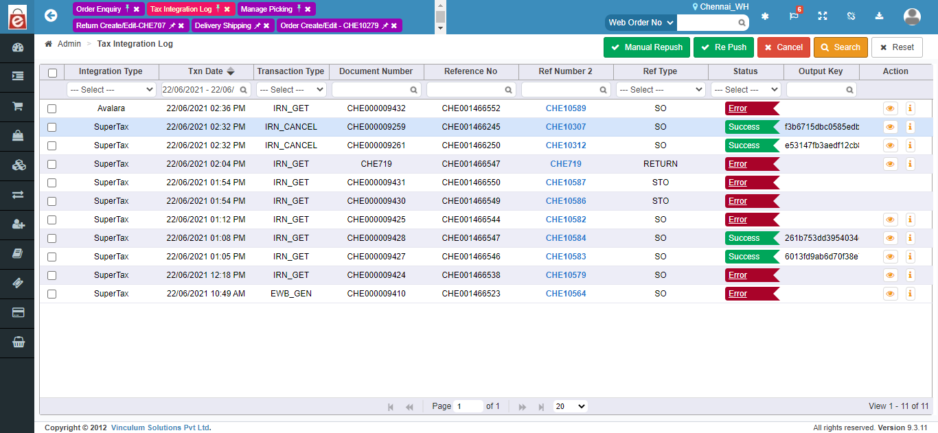 EWay Bill Cleartax Vinculum Knowledge Central