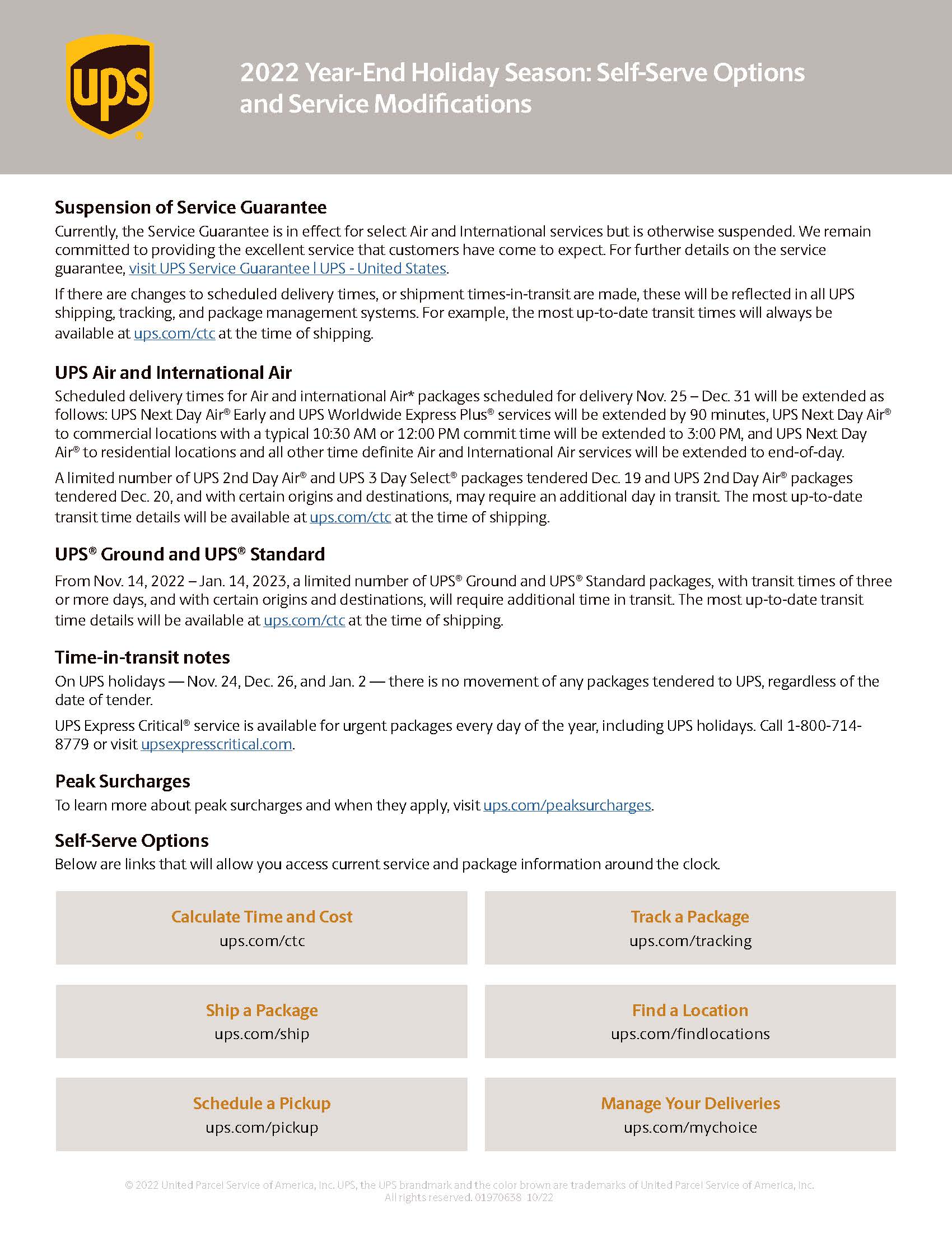 2022 UPS Holiday Shipping : 2022-ups-holiday-shipping