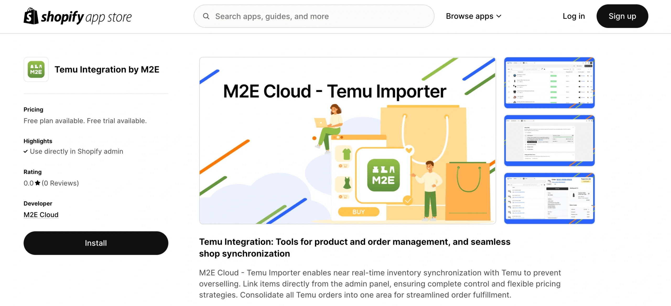 How to Import Temu Products to Shopify with M2E