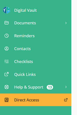 New vault-level menu enhancement for vault and portals