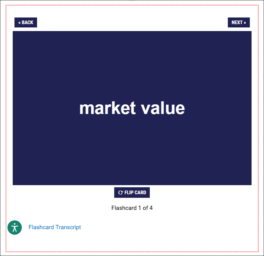 screenshot of a flashcard in the edit mode