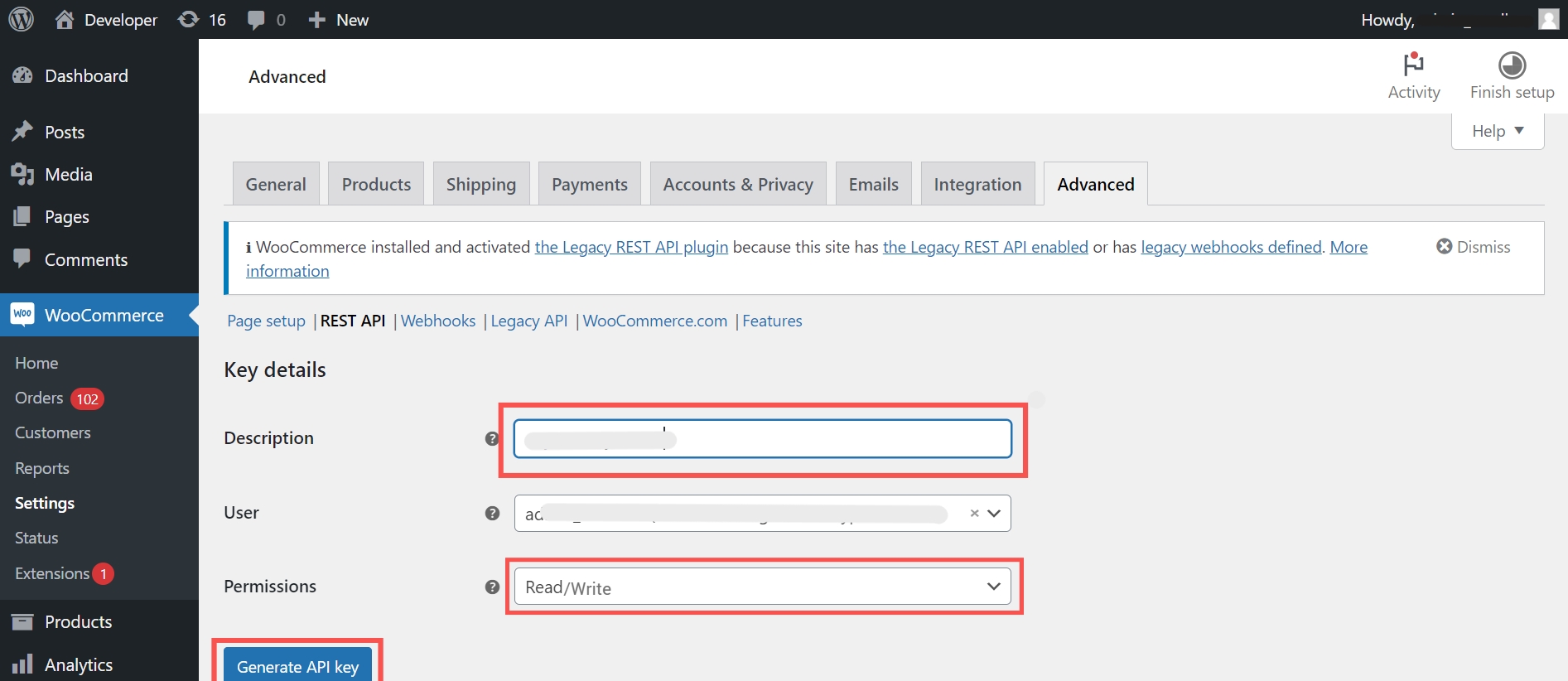 Selecting WooCommerce from the Add New Store menu in EasyParcel