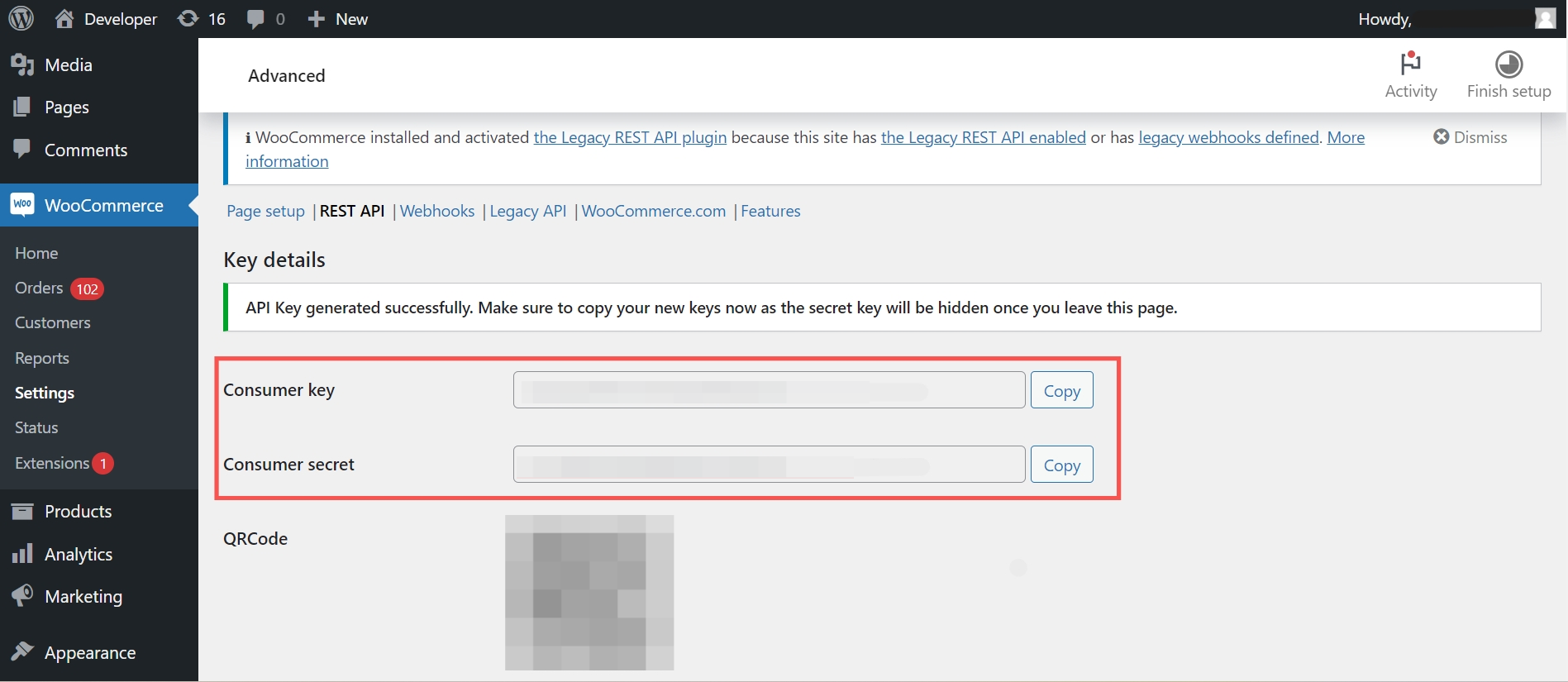 Selecting WooCommerce from the Add New Store menu in EasyParcel
