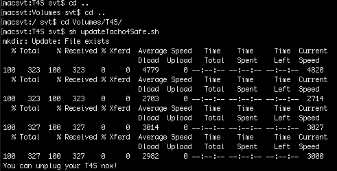 Chaning directory and running script under MacOS