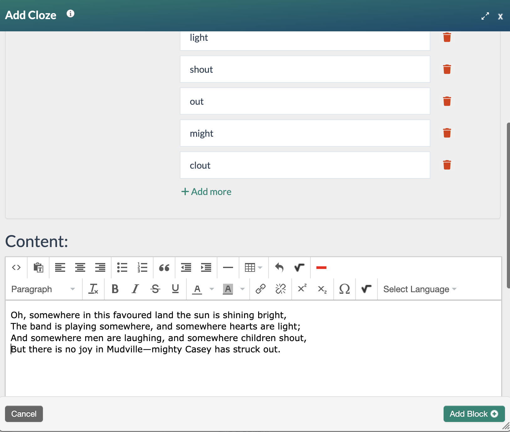 updated screenshot to show four lines of text in the Content Area field