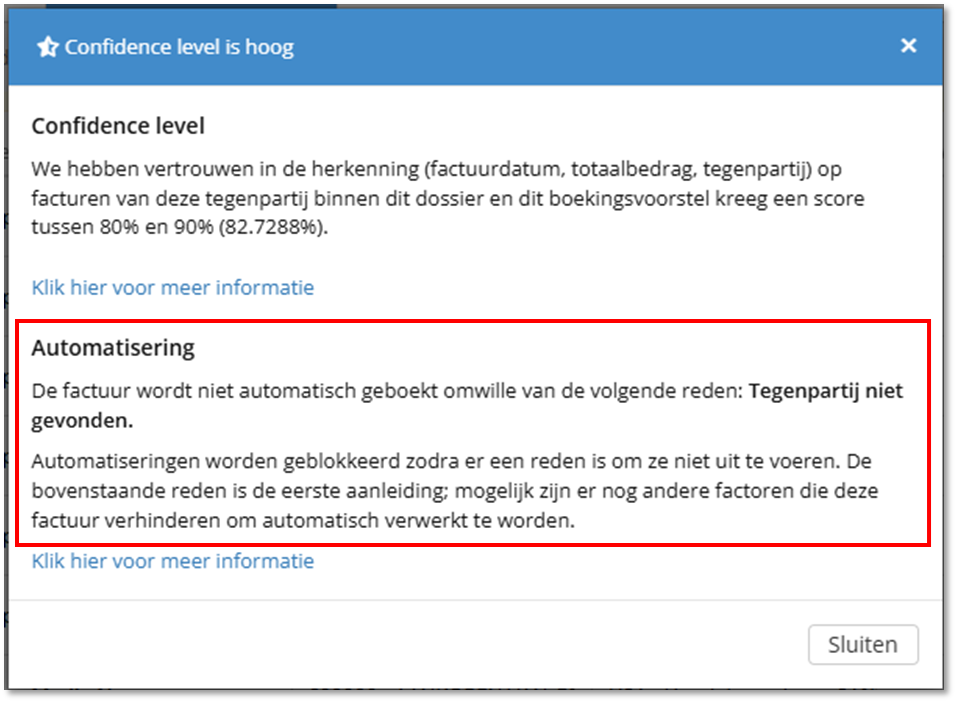 Voorbeeld popupscherm