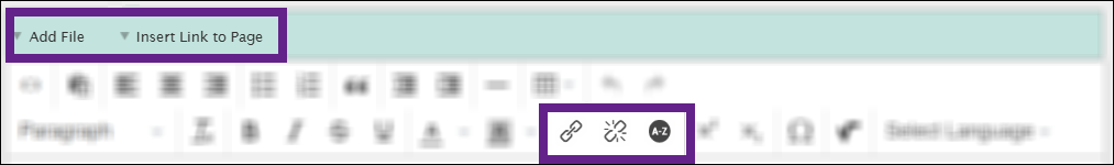 link icons