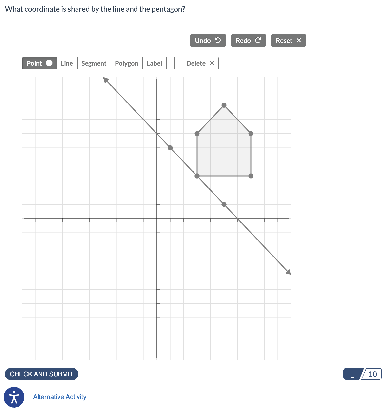 screenshot of the block in published view