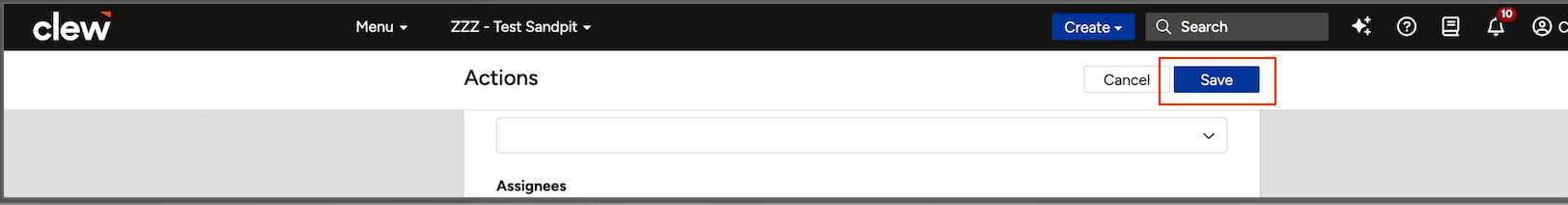 The Due Date field with the two-week default, and any Extra Fields.