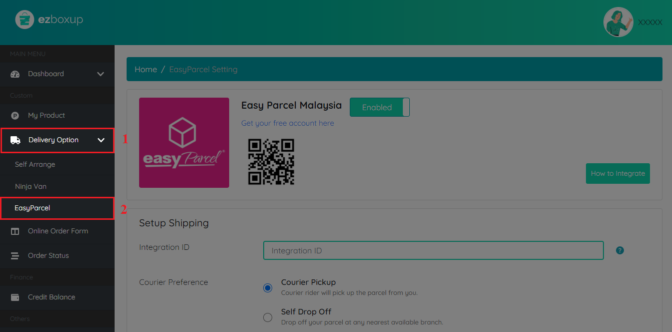 Step 5 - Log in to Payrecon account