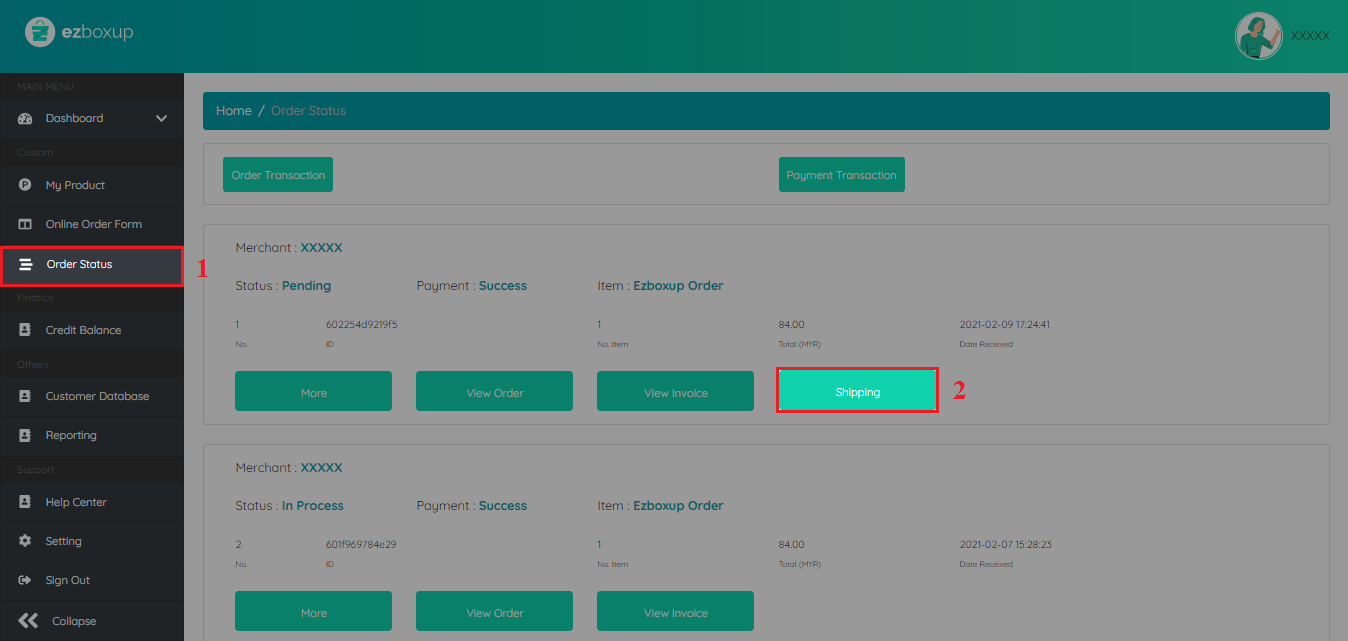 Step 7 - Paste API Key in Payrecon