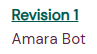 Subtitles imported from YouTube will appear on the Subtitle Details page as Revision 1 imported by “Amara Bot.”