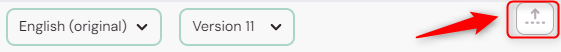 Collapse or expand the Reference and Editing panels by clicking on the button in the left panel of the Amara Editor.
