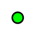 A green circle with a black background

Description automatically generated with low confidence