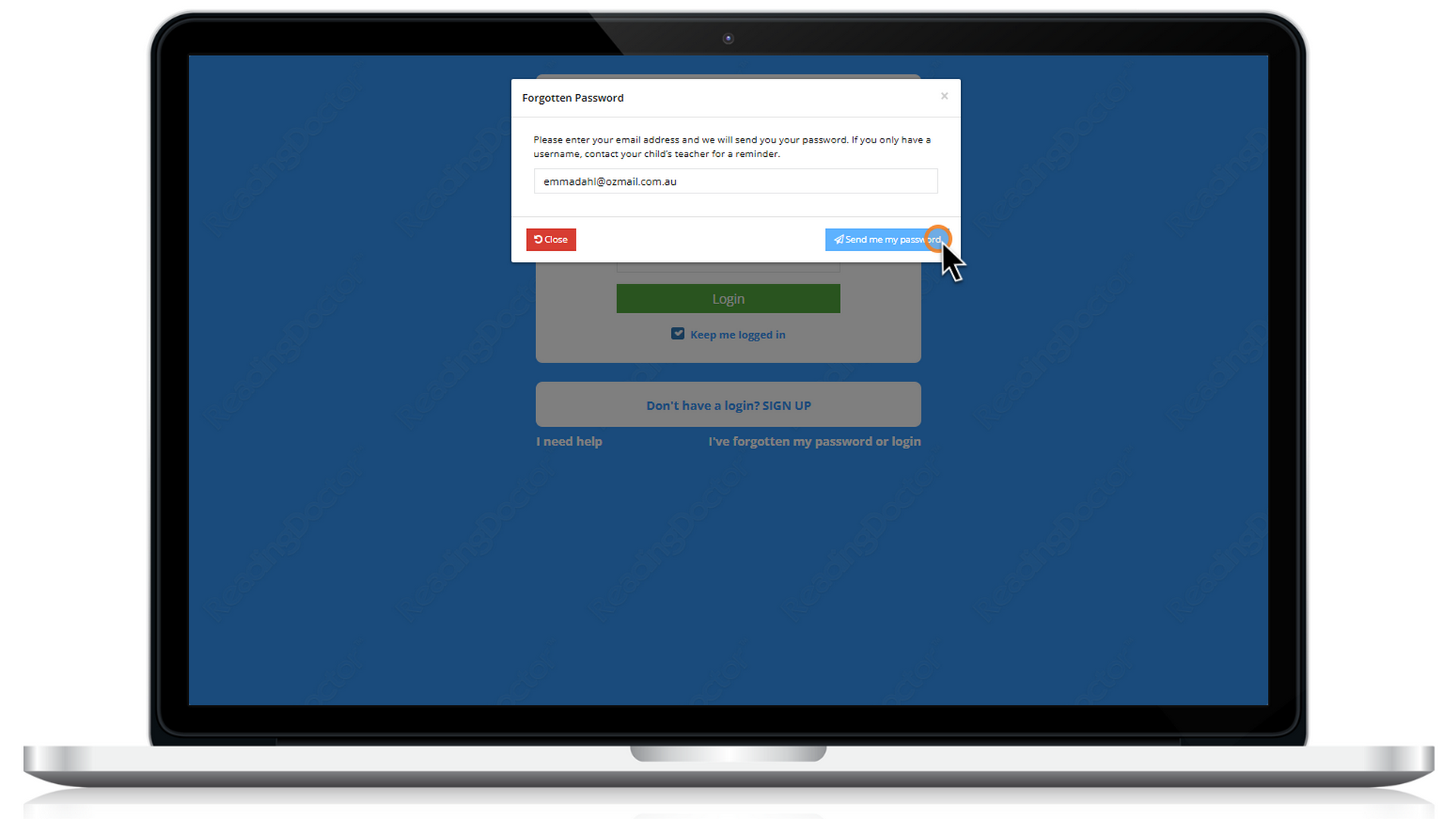 ReadingDoctor Dashboard on MacBook Pro (27)