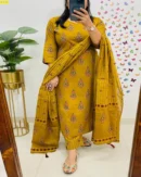 Premium Fine Cotton Kurti Set