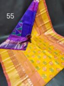 Pochampally Ikkath Design Pure Uppada pattu
