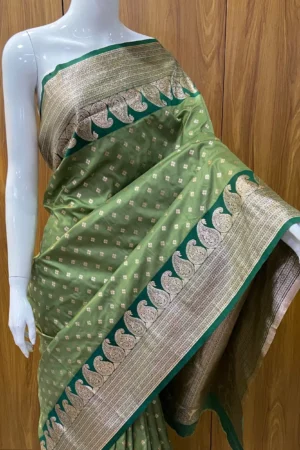 Pure Silk Soft Fabric Saree with Original Zari Weaving