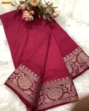 Viscose Warm Crepe Silk Saree