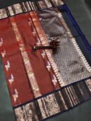 Pure Handloom Double Warp Kanchi Pattu Sarees