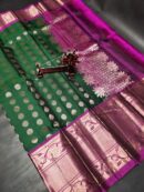 Pure Handloom Double Warp Kanchi Pattu Sarees