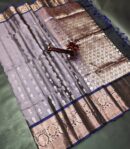 Pure Handloom Double Warp Kanchi Pattu Sarees