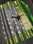 Pure Handloom Double Warp Kanchi Pattu Sarees