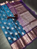 Pure Handloom Double Warp Kanchi Pattu Sarees