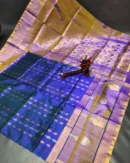 Scut Border Hand Butta Uppada Pure Pattu Sarees