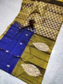 Kanchi Pattu Sarees with Border Butis