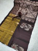 Kanchi Pattu Sarees with Border Butis